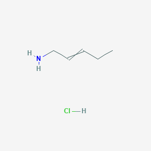 Pent-2-en-1-amine hydrochloride