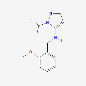 N-(2-methoxybenzyl)-1-(propan-2-yl)-1H-pyrazol-5-amine