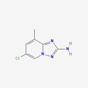 2-Amino-6-chloro-8-methyl-[1,2,4]triazolo[1,5-a]pyridine