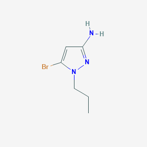 5-Bromo-1-propyl-1H-pyrazol-3-amine