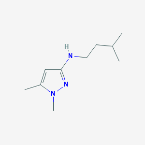 1,5-dimethyl-N-(3-methylbutyl)-1H-pyrazol-3-amine