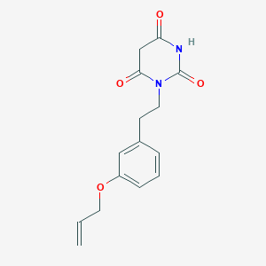 1-(3-(allyloxy)phenethyl)pyrimidine-2,4,6(1H,3H,5H)-trione