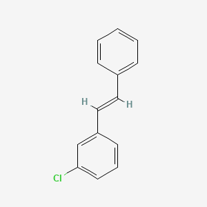 molecular formula C5H10O3 B1173290 3-Chlorostilbene CAS No. 14064-43-8