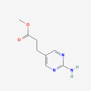 Methyl 3-(2-aminopyrimidin-5-yl)propanoate