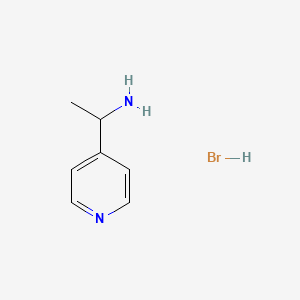 1-(Pyridin-4-yl)ethan-1-amine hydrobromide