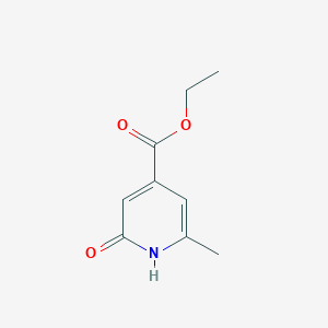 molecular formula C9H11NO3 B117331 Ethyl 2-hydroxy-6-methylisonicotinate CAS No. 150190-03-7