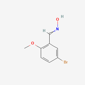 N-[(5-bromo-2-methoxyphenyl)methylidene]hydroxylamine