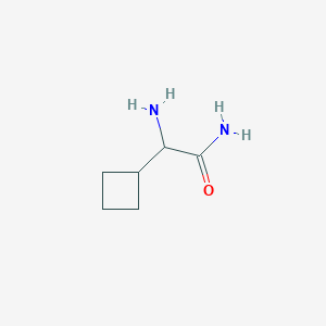 2-Amino-2-cyclobutylacetamide