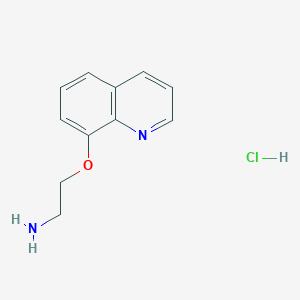 2-(Quinolin-8-yloxy)ethan-1-amine hydrochloride