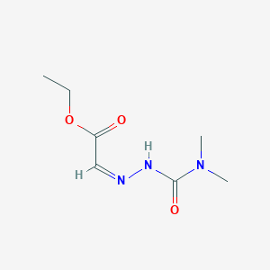 ethyl (2Z)-2-(dimethylcarbamoylhydrazinylidene)acetate