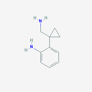 2-[1-(Aminomethyl)cyclopropyl]aniline