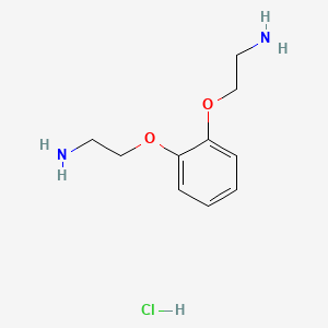 2-[2-(2-Aminoethoxy)phenoxy]ethan-1-amine hydrochloride