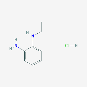 molecular formula C8H13ClN2 B11733569 N1-Ethylbenzene-1,2-diamine hydrochloride 