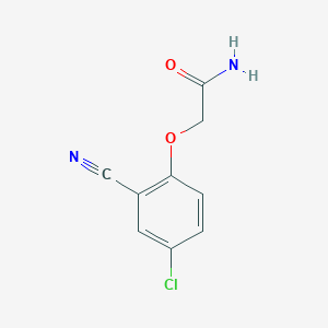 2-(4-Chloro-2-cyanophenoxy)acetamide