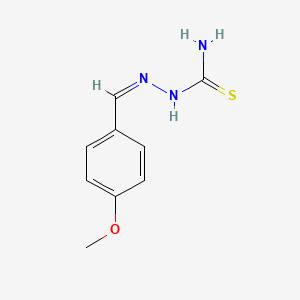 [(E)-[(4-methoxyphenyl)methylidene]amino]thiourea