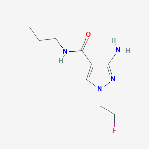 3-Amino-1-(2-fluoroethyl)-N-propyl-1H-pyrazole-4-carboxamide