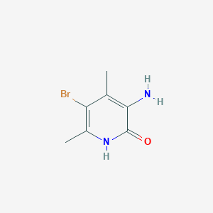 3-amino-5-bromo-4,6-dimethylpyridin-2(1H)-one