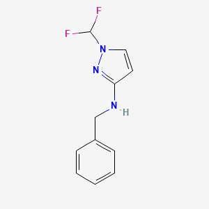 N-benzyl-1-(difluoromethyl)-1H-pyrazol-3-amine