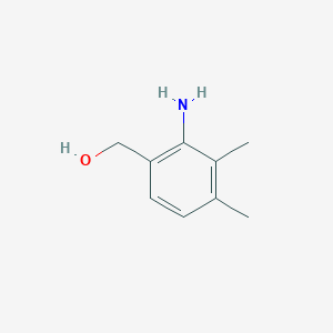 molecular formula C9H13NO B11734238 2-Amino-3,4-dimethylbenzyl Alcohol 