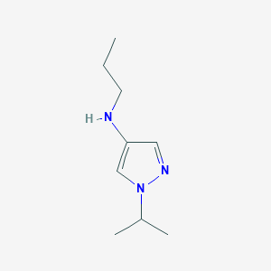 1-(propan-2-yl)-N-propyl-1H-pyrazol-4-amine