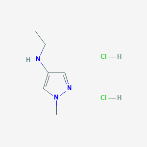 N-ethyl-1-methyl-1H-pyrazol-4-aminedihydrochloride