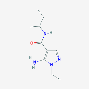 5-amino-N-(butan-2-yl)-1-ethyl-1H-pyrazole-4-carboxamide