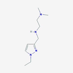 [2-(dimethylamino)ethyl][(1-ethyl-1H-pyrazol-3-yl)methyl]amine