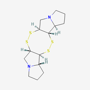 molecular formula C14H22N2S4 B1173468 Cassipourine CAS No. 14051-10-6