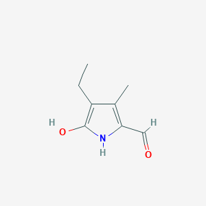 3-Ethyl-5-(hydroxymethylene)-4-methyl-1H-pyrrol-2(5H)-one