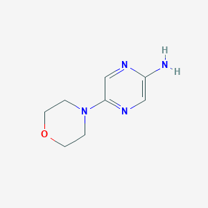 5-(Morpholin-4-YL)pyrazin-2-amine