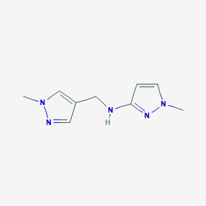 1-Methyl-N-[(1-methyl-1H-pyrazol-4-YL)methyl]-1H-pyrazol-3-amine