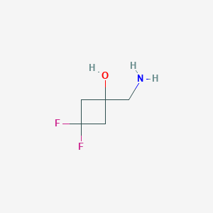 1-(Aminomethyl)-3,3-difluorocyclobutan-1-ol