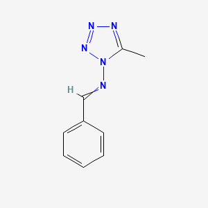 5-Methyl-1-benzalamino-tetrazole