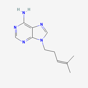 9-(4-Methylpent-3-en-1-yl)-9H-purin-6-amine