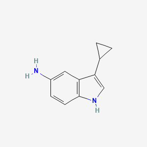 3-cyclopropyl-1H-indol-5-amine