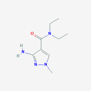 3-Amino-N,N-diethyl-1-methyl-1H-pyrazole-4-carboxamide