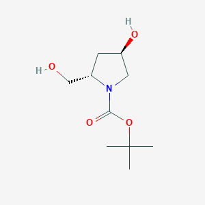 (2S,4R)-Tert-butyl 4-hydroxy-2-(hydroxymethyl)pyrrolidine-1-carboxylate