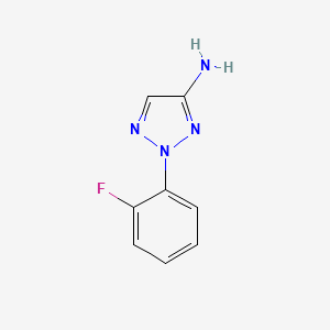 2-(2-fluorophenyl)-2H-1,2,3-triazol-4-amine