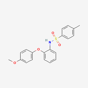N-[2-(4-methoxyphenoxy)phenyl]-4-methylbenzenesulfonamide