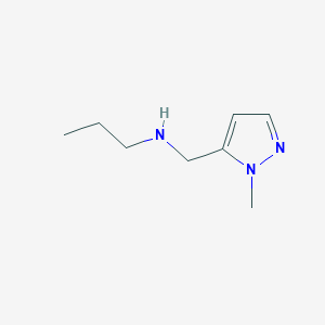 [(1-methyl-1H-pyrazol-5-yl)methyl](propyl)amine