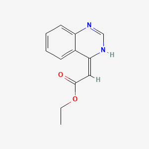 ethyl 4(3H)-quinazolinylideneacetate