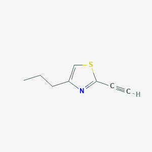 2-Ethynyl-4-propyl-1,3-thiazole