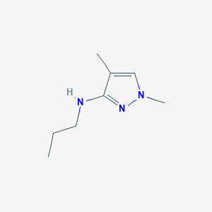 1,4-dimethyl-N-propyl-1H-pyrazol-3-amine