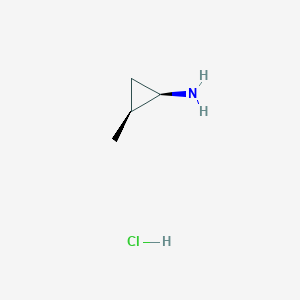 (1R,2S)-2-Methylcyclopropanamine hydrochloride