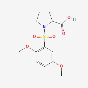 1-[(2,5-Dimethoxyphenyl)sulfonyl]proline