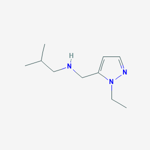 [(1-Ethyl-1H-pyrazol-5-yl)methyl](2-methylpropyl)amine