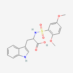 N-[(2,5-dimethoxyphenyl)sulfonyl]tryptophan