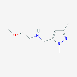 [(1,3-dimethyl-1H-pyrazol-5-yl)methyl](2-methoxyethyl)amine