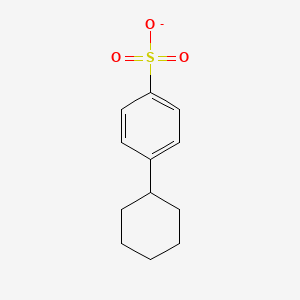 molecular formula C12H15O3S- B1173616 4-Cyclohexylbenzenesulfonate 