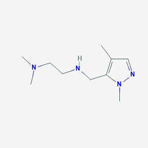 [(1,4-dimethyl-1H-pyrazol-5-yl)methyl][2-(dimethylamino)ethyl]amine